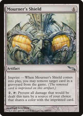 Mourner's Shield [Mirrodin] | Exor Games New Glasgow