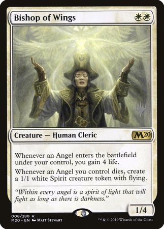 Bishop of Wings [Core Set 2020 Promos] | Exor Games New Glasgow