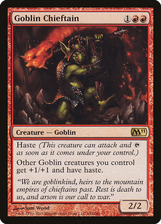 Goblin Chieftain [Magic 2011] | Exor Games New Glasgow