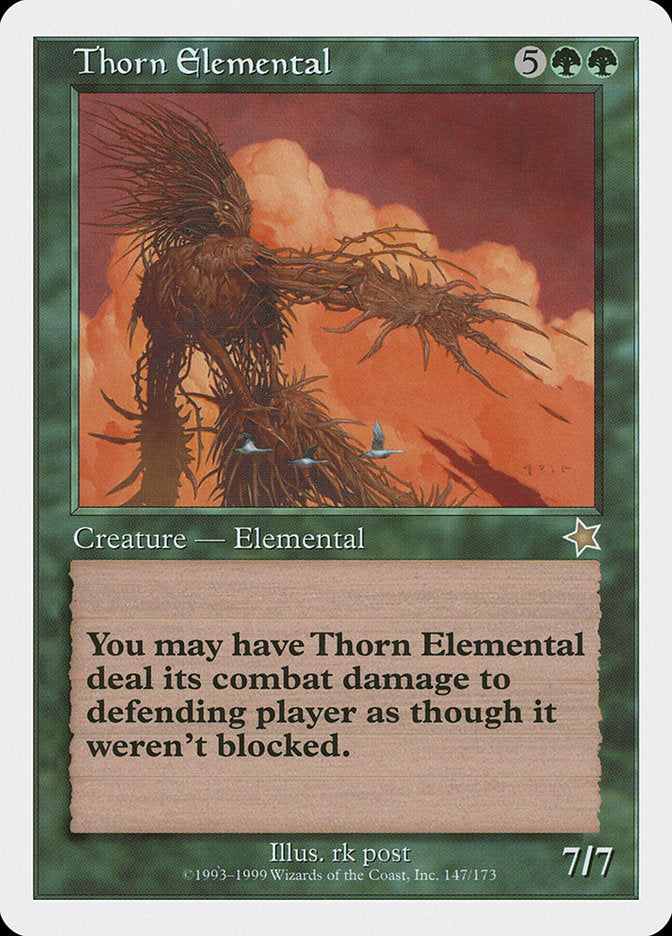 Thorn Elemental [Starter 1999] | Exor Games New Glasgow