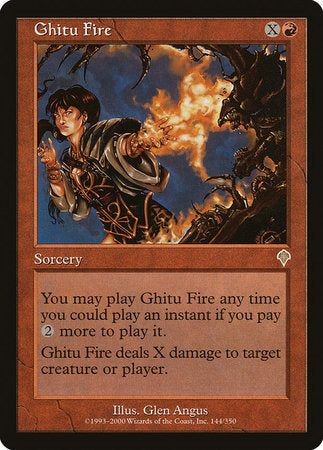 Ghitu Fire [Invasion] | Exor Games New Glasgow