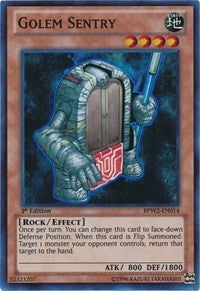 Golem Sentry [BPW2-EN014] Super Rare | Exor Games New Glasgow