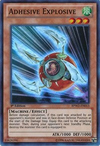 Adhesive Explosive [BPW2-EN015] Super Rare | Exor Games New Glasgow