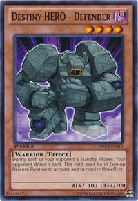 Destiny Hero - Defender [BPW2-EN019] Common | Exor Games New Glasgow