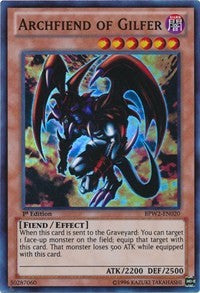 Archfiend of Gilfer [BPW2-EN020] Super Rare | Exor Games New Glasgow