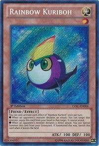 Rainbow Kuriboh [LVAL-EN004] Secret Rare | Exor Games New Glasgow