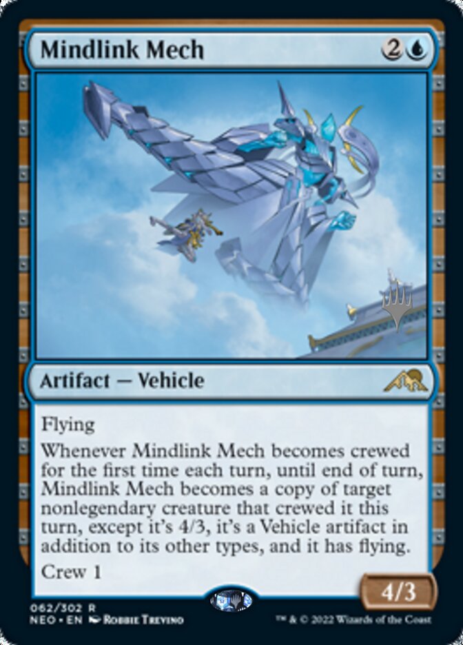 Mindlink Mech (Promo Pack) [Kamigawa: Neon Dynasty Promos] | Exor Games New Glasgow