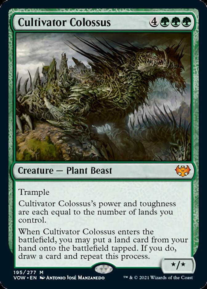 Cultivator Colossus [Innistrad: Crimson Vow] | Exor Games New Glasgow
