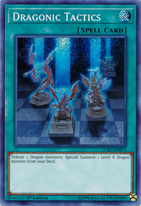 Dragonic Tactics [LCKC-EN073] Secret Rare | Exor Games New Glasgow