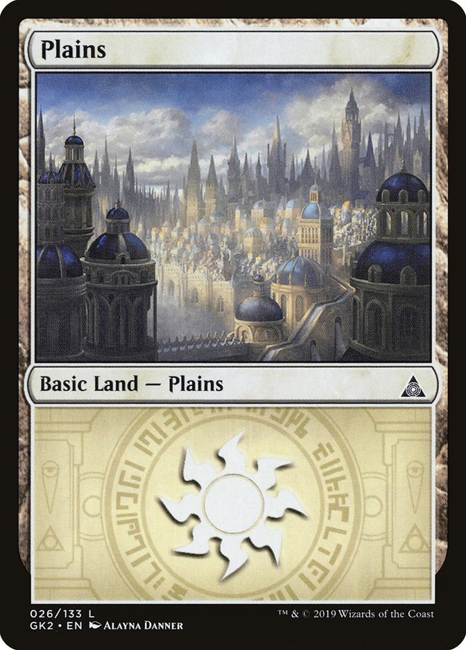 Plains (26) [Ravnica Allegiance Guild Kit] | Exor Games New Glasgow