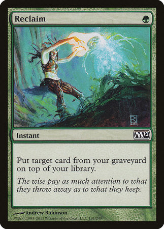 Reclaim [Magic 2012] | Exor Games New Glasgow