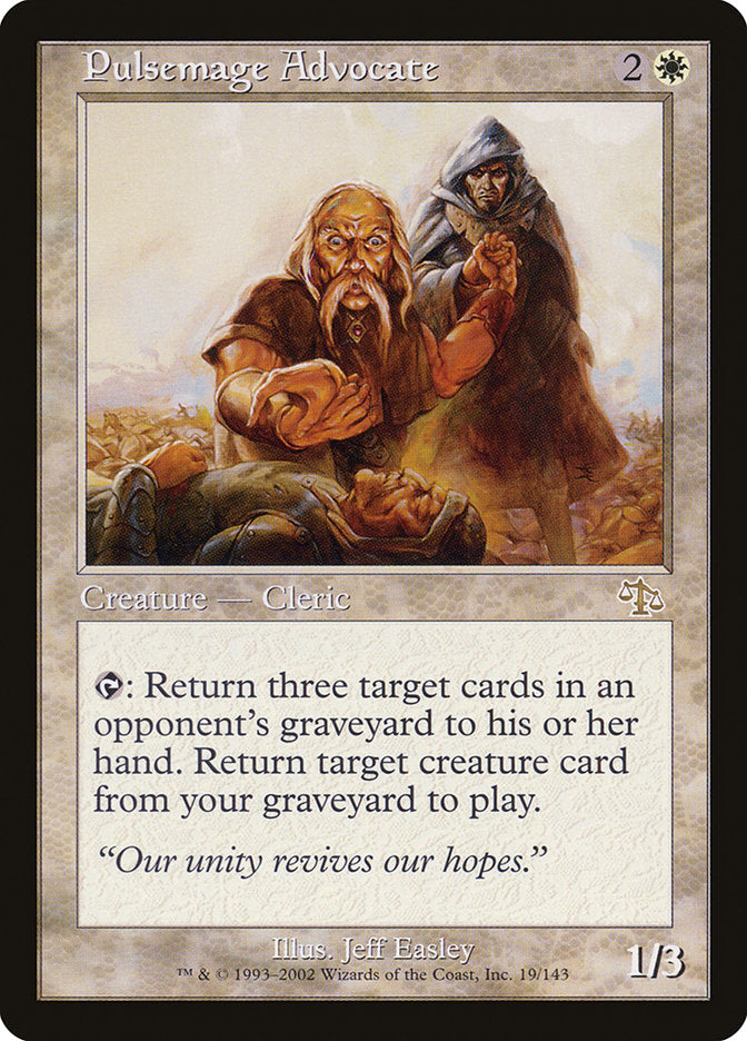 Pulsemage Advocate [Judgment] | Exor Games New Glasgow