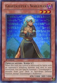 Gravekeeper's Nobleman [LVAL-EN031] Ultra Rare | Exor Games New Glasgow