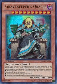 Gravekeeper's Oracle [LVAL-EN034] Ultra Rare | Exor Games New Glasgow