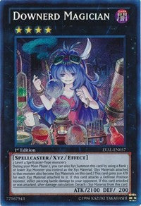 Downerd Magician [LVAL-EN057] Secret Rare | Exor Games New Glasgow