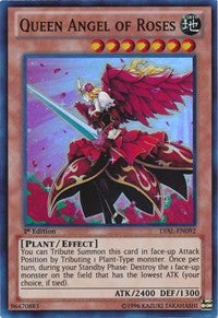 Queen Angel of Roses [LVAL-EN092] Super Rare | Exor Games New Glasgow