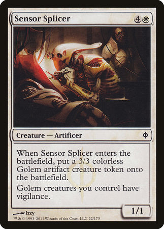 Sensor Splicer [New Phyrexia] | Exor Games New Glasgow