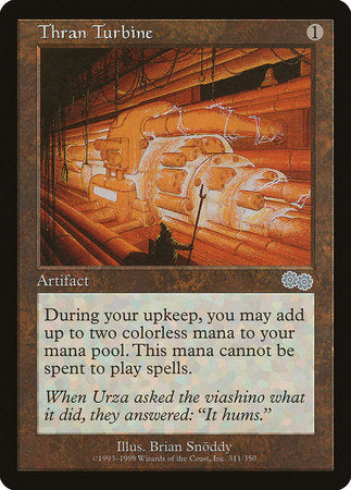 Thran Turbine [Urza's Saga] | Exor Games New Glasgow