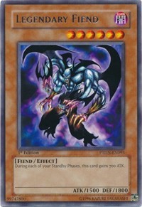 Legendary Fiend [PTDN-EN093] Rare | Exor Games New Glasgow