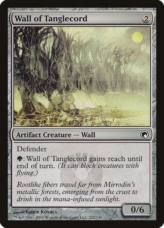 Wall of Tanglecord [Scars of Mirrodin] | Exor Games New Glasgow