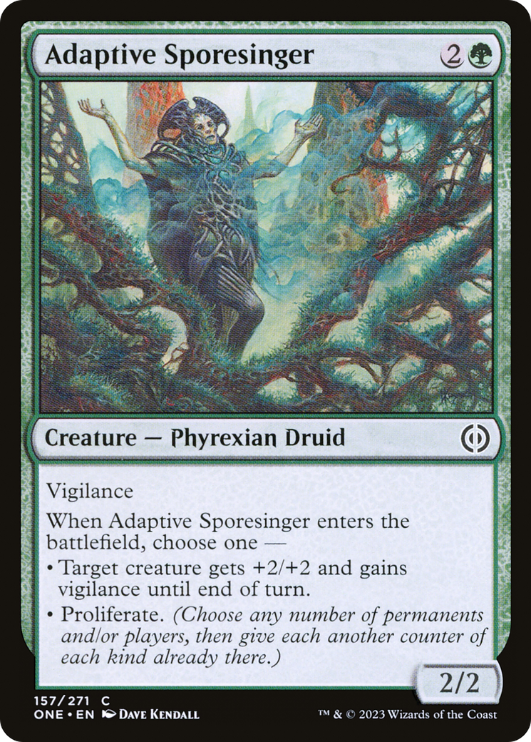 Adaptive Sporesinger [Phyrexia: All Will Be One] | Exor Games New Glasgow