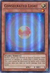 Consecrated Light [AP04-EN006] Super Rare | Exor Games New Glasgow