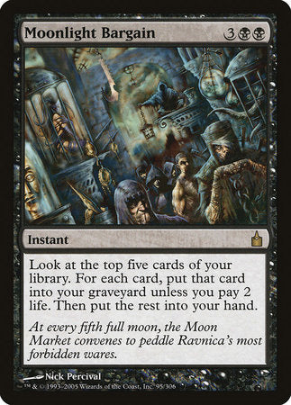 Moonlight Bargain [Ravnica: City of Guilds] | Exor Games New Glasgow