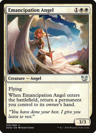 Emancipation Angel [Duel Decks: Blessed vs. Cursed] | Exor Games New Glasgow