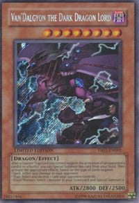 Van'Dalgyon The Dark Dragon Lord [YR01-EN001] Secret Rare | Exor Games New Glasgow