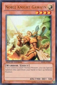 Noble Knight Gawayn [REDU-ENSP1] Ultra Rare | Exor Games New Glasgow