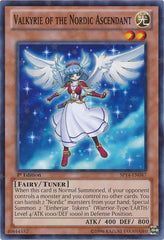 Valkyrie of the Nordic Ascendant [SP14-EN047] Starfoil Rare | Exor Games New Glasgow