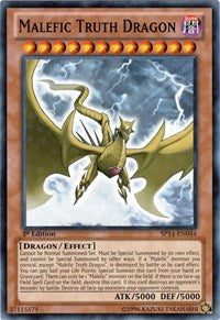 Malefic Truth Dragon [SP14-EN044] Starfoil Rare | Exor Games New Glasgow