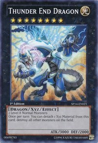 Thunder End Dragon [SP14-EN021] Starfoil Rare | Exor Games New Glasgow