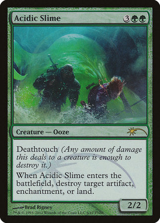 Acidic Slime [Friday Night Magic 2012] | Exor Games New Glasgow