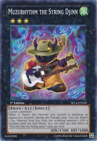 Muzurhythm the String Djinn [SP14-EN028] Starfoil Rare | Exor Games New Glasgow