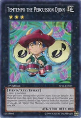 Temtempo the Percussion Djinn [SP14-EN029] Starfoil Rare | Exor Games New Glasgow