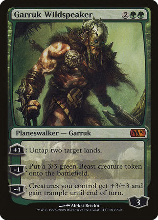 Garruk Wildspeaker [Magic 2010] | Exor Games New Glasgow