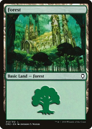 Forest (312) [Commander Anthology Volume II] | Exor Games New Glasgow