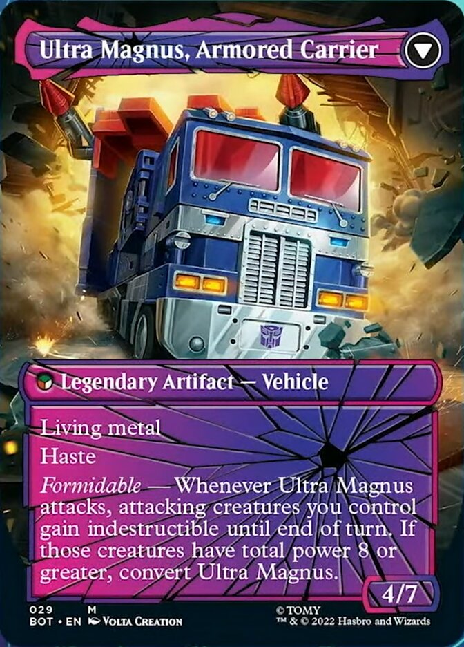 Ultra Magnus, Tactician // Ultra Magnus, Armored Carrier (Shattered Glass) [Universes Beyond: Transformers] | Exor Games New Glasgow