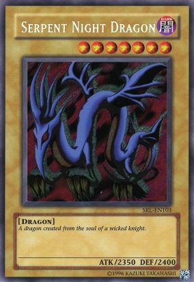 Serpent Night Dragon [SRL-103] Secret Rare | Exor Games New Glasgow