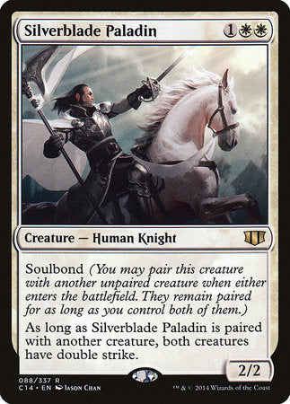 Silverblade Paladin [Commander 2014] | Exor Games New Glasgow