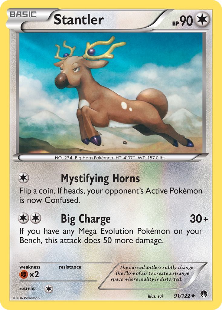 Stantler (91/122) [XY: BREAKpoint] | Exor Games New Glasgow