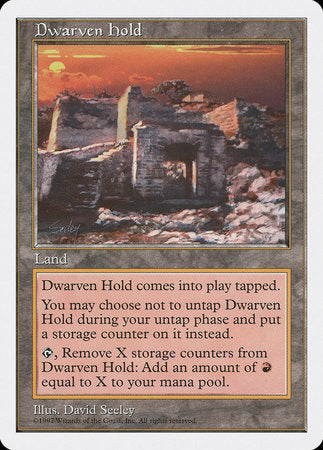 Dwarven Hold [Fifth Edition] | Exor Games New Glasgow