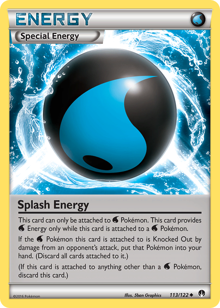 Splash Energy (113/122) [XY: BREAKpoint] | Exor Games New Glasgow