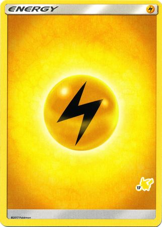 Lightning Energy (Pikachu Stamp #17) [Battle Academy 2020] | Exor Games New Glasgow