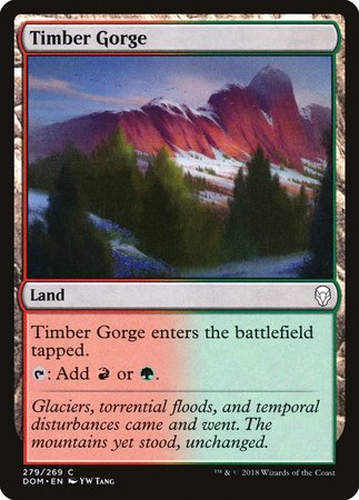 Timber Gorge [Dominaria] | Exor Games New Glasgow