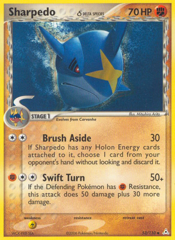 Sharpedo (53/110) (Delta Species) [EX: Holon Phantoms] | Exor Games New Glasgow