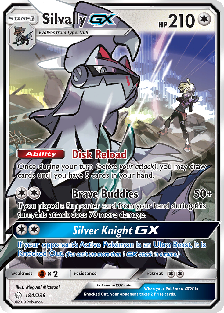 Silvally GX (184/236) [Sun & Moon: Cosmic Eclipse] | Exor Games New Glasgow