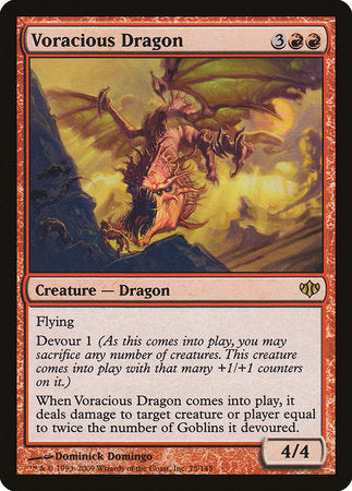 Voracious Dragon [Conflux] | Exor Games New Glasgow