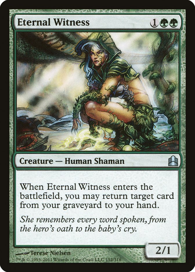 Eternal Witness [Commander 2011] | Exor Games New Glasgow